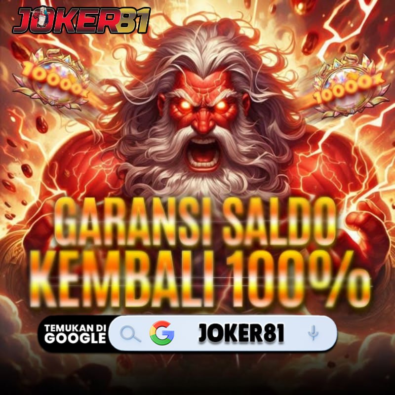 Joker81 Agen Judi Online Terpopuler Akun Pro Gampang Bocor Terbaik